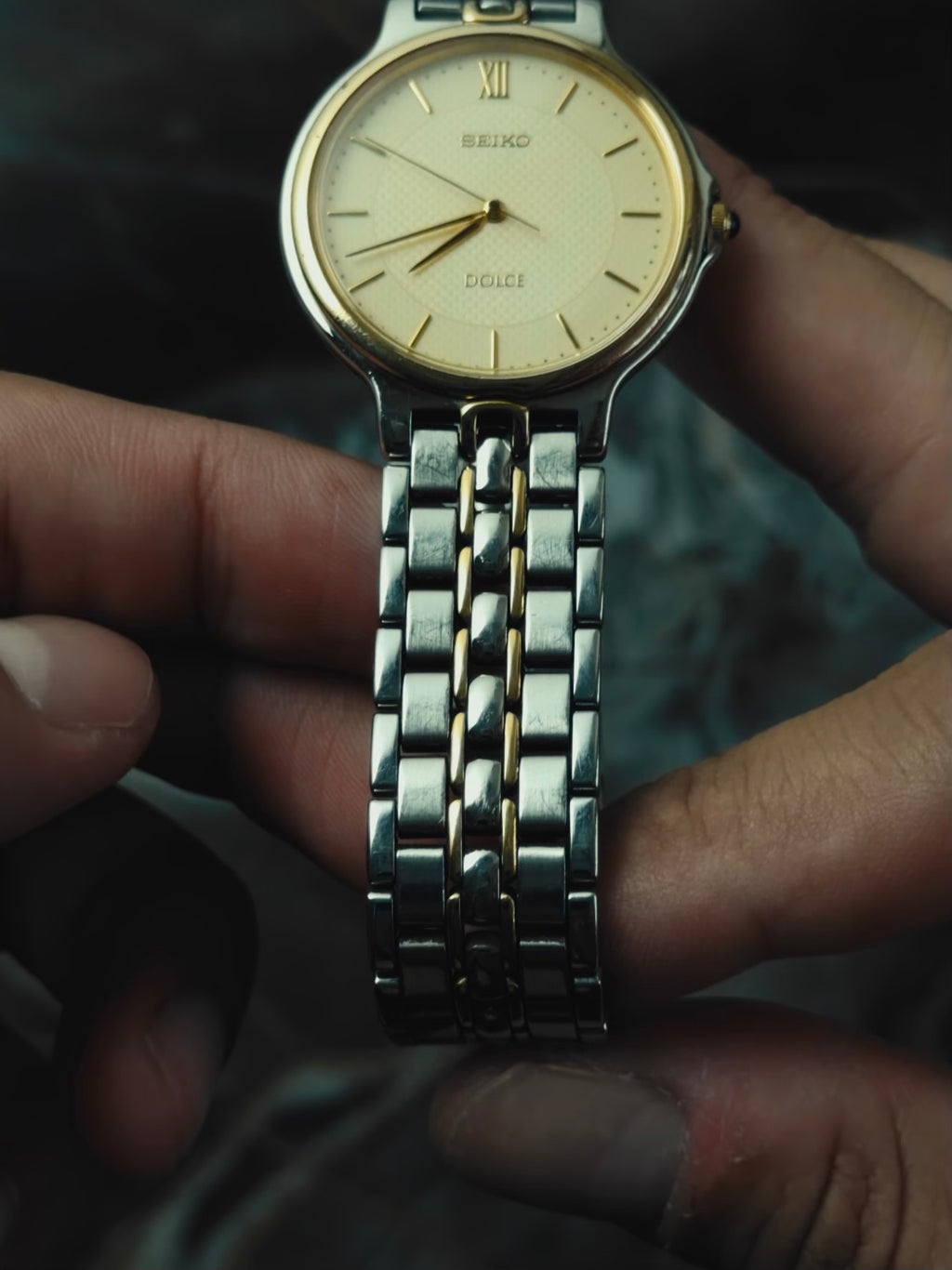 SEIKO Dolce Quartz Two-Tone  1993s