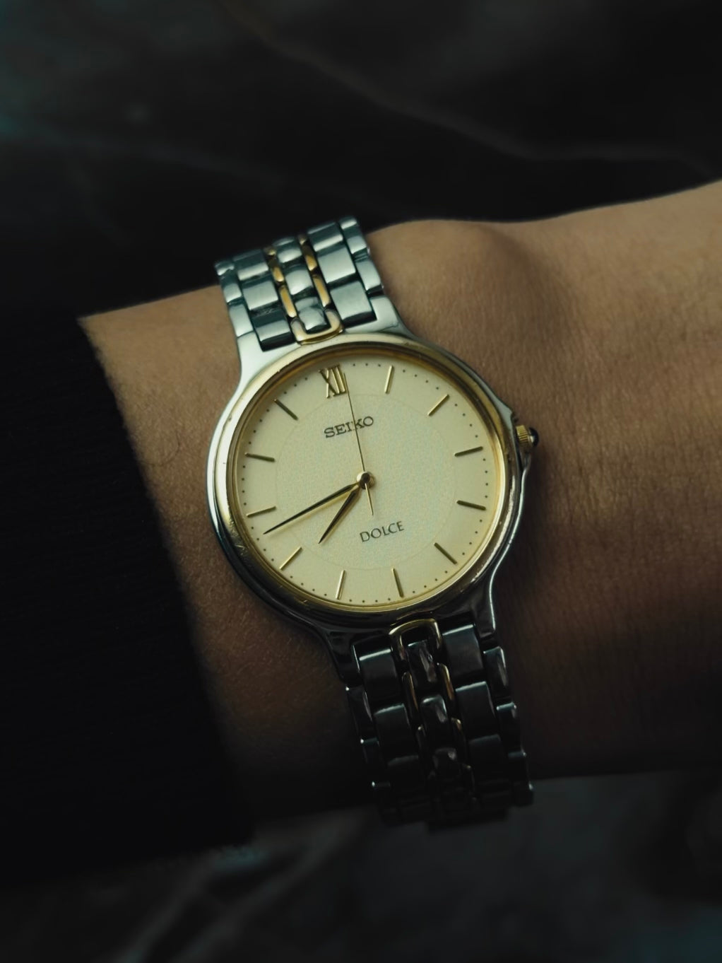 SEIKO Dolce Quartz Two-Tone  1993s