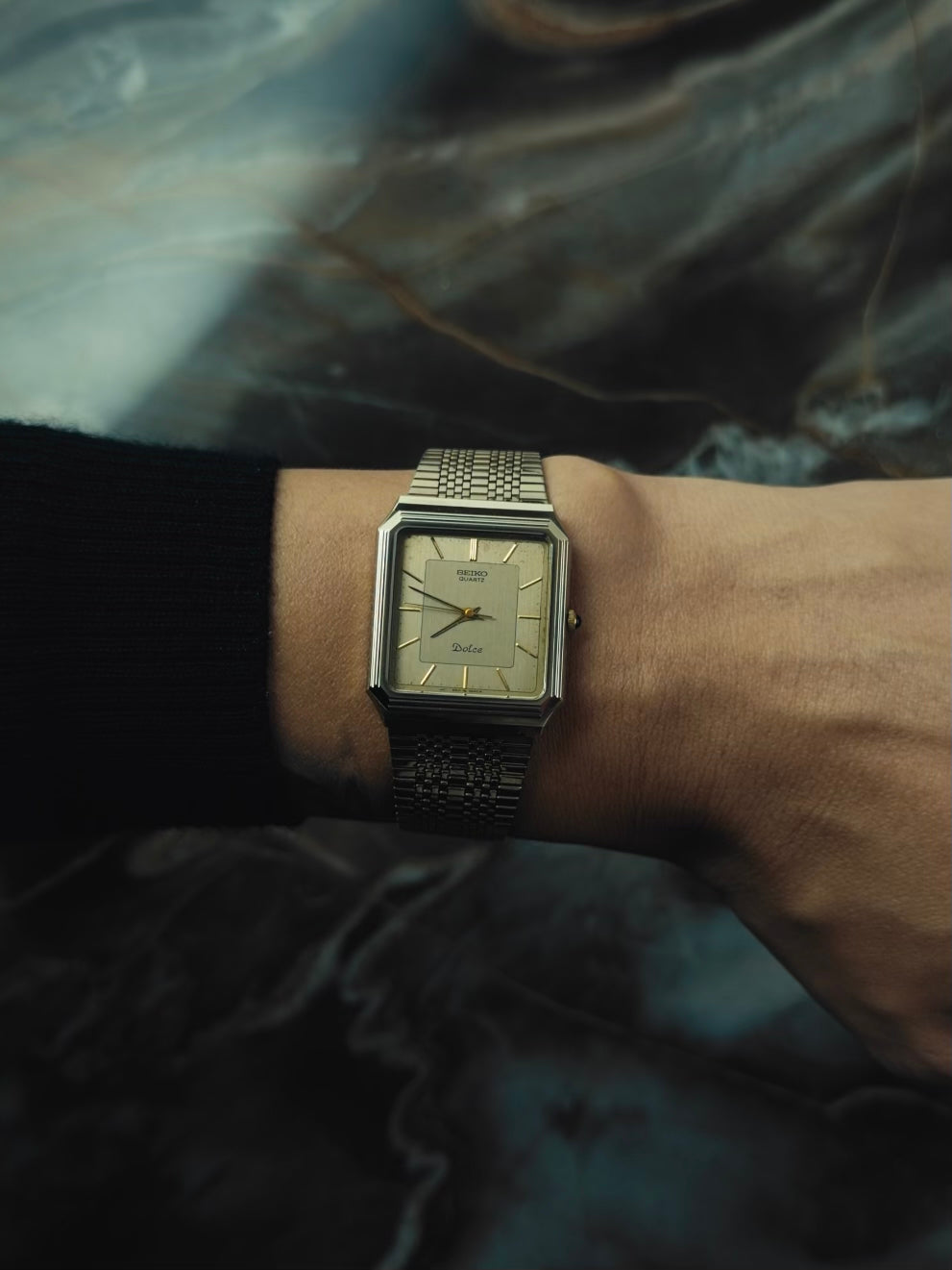 SEIKO Dolce Quartz Gold-Tone 1981s