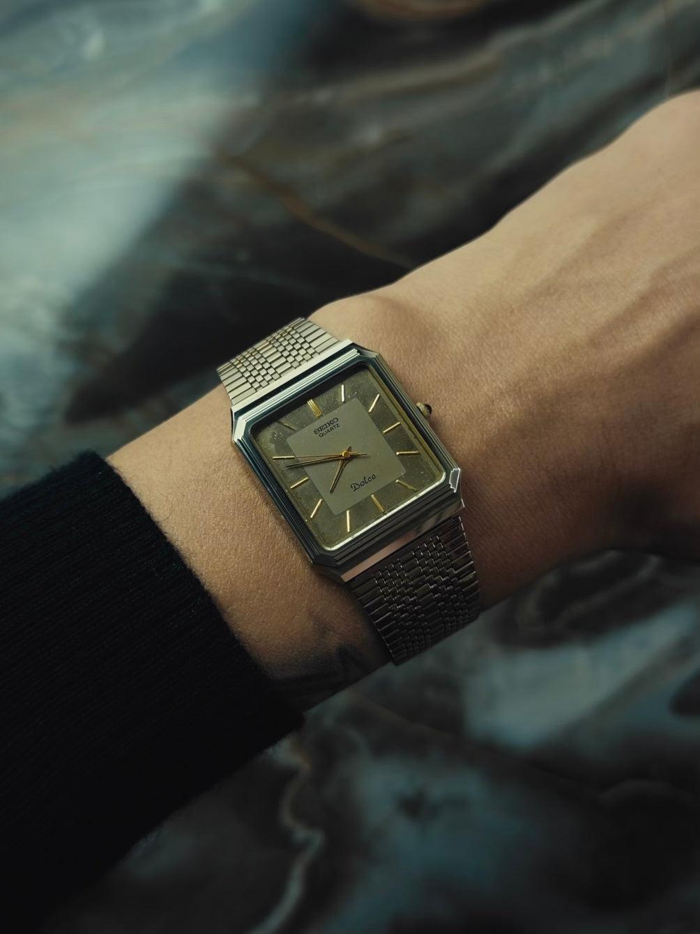 SEIKO Dolce Quartz Gold-Tone 1981s