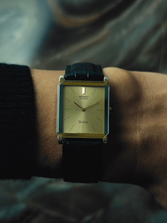 SEIKO Dolce Champagne Gold Dial 1985