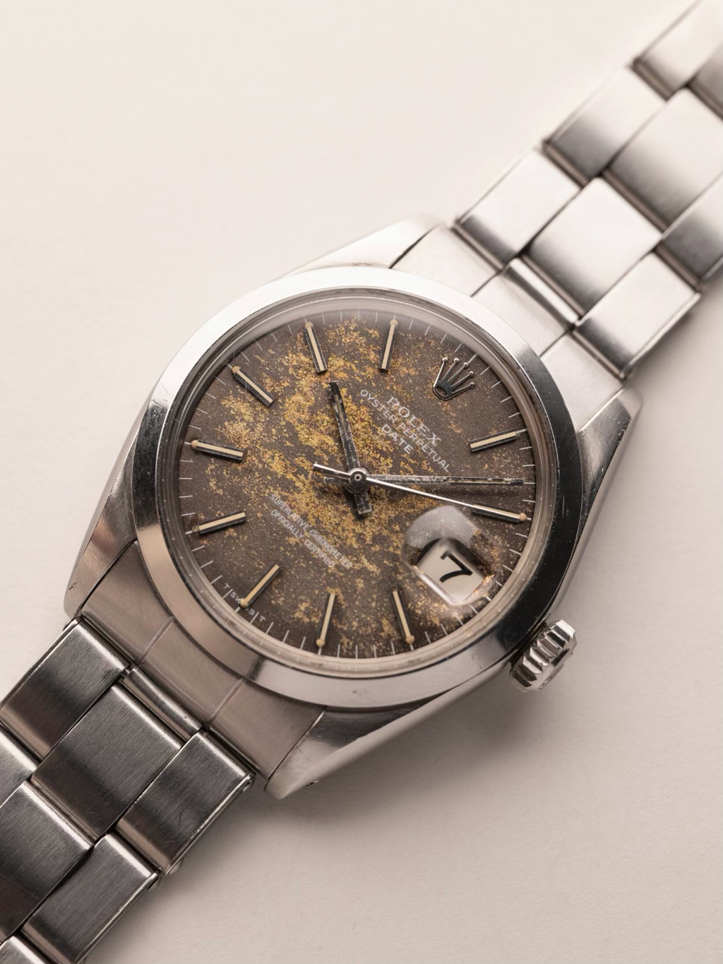 ROLEX 1500 Tropical Oyster Perpetual Date 1968s
