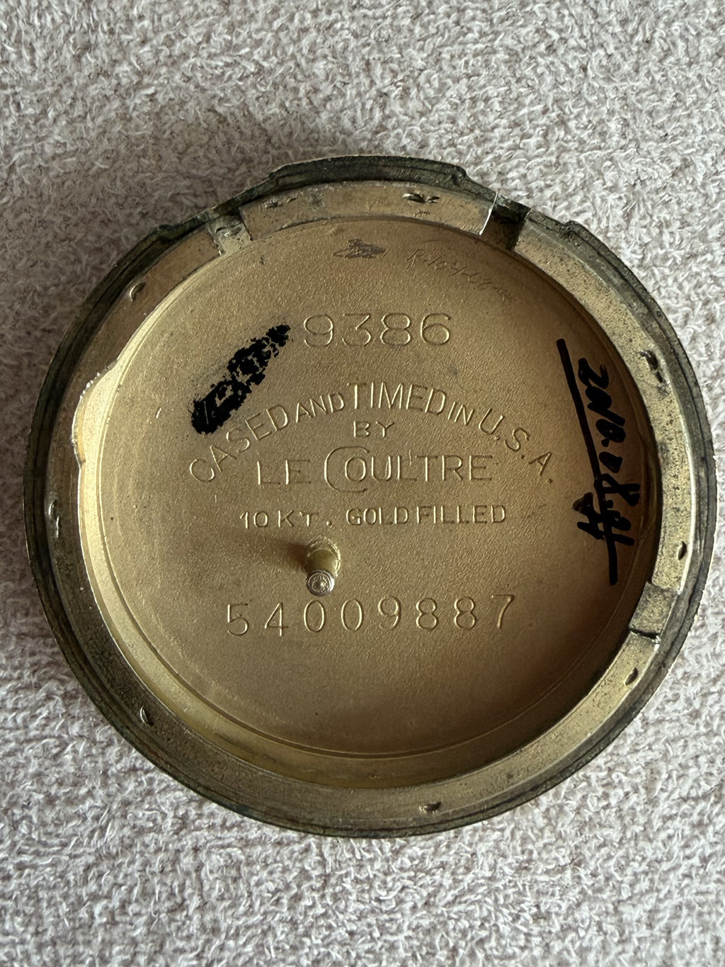 LECOULTRE Wrist Alarm 10K GF 1950s｜ルクルト ヴィンテージ時計 - 21