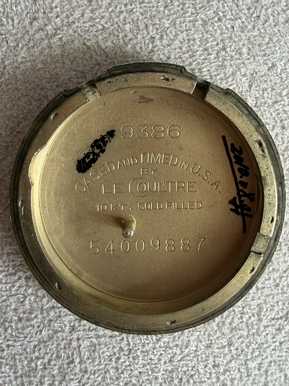 LECOULTRE Wrist Alarm 10K GF 1950s｜ルクルト ヴィンテージ時計 - 21