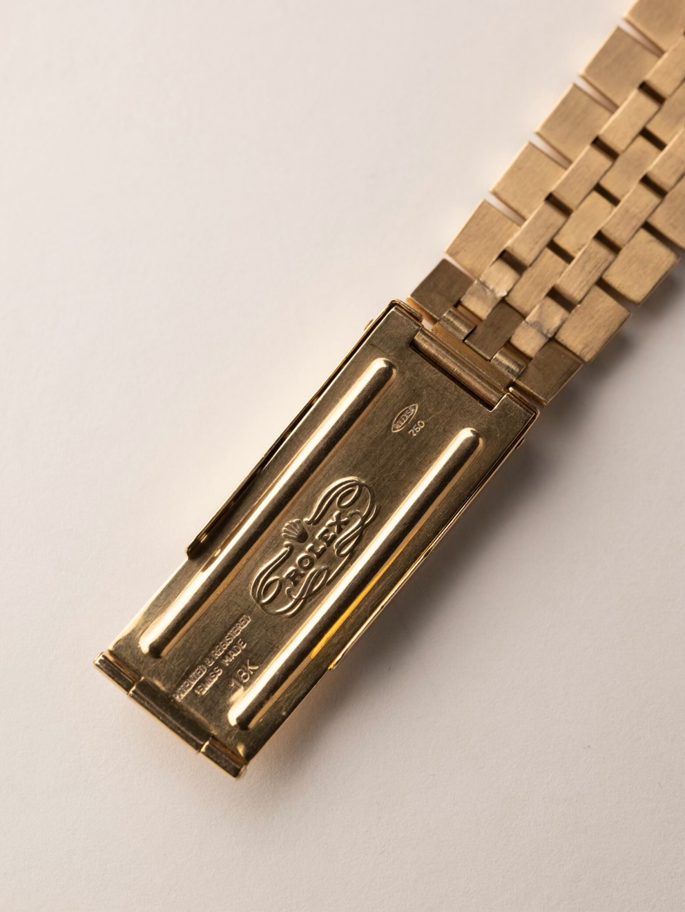 ROLEX 1675/8 18K Yellow Gold Tropical GMT