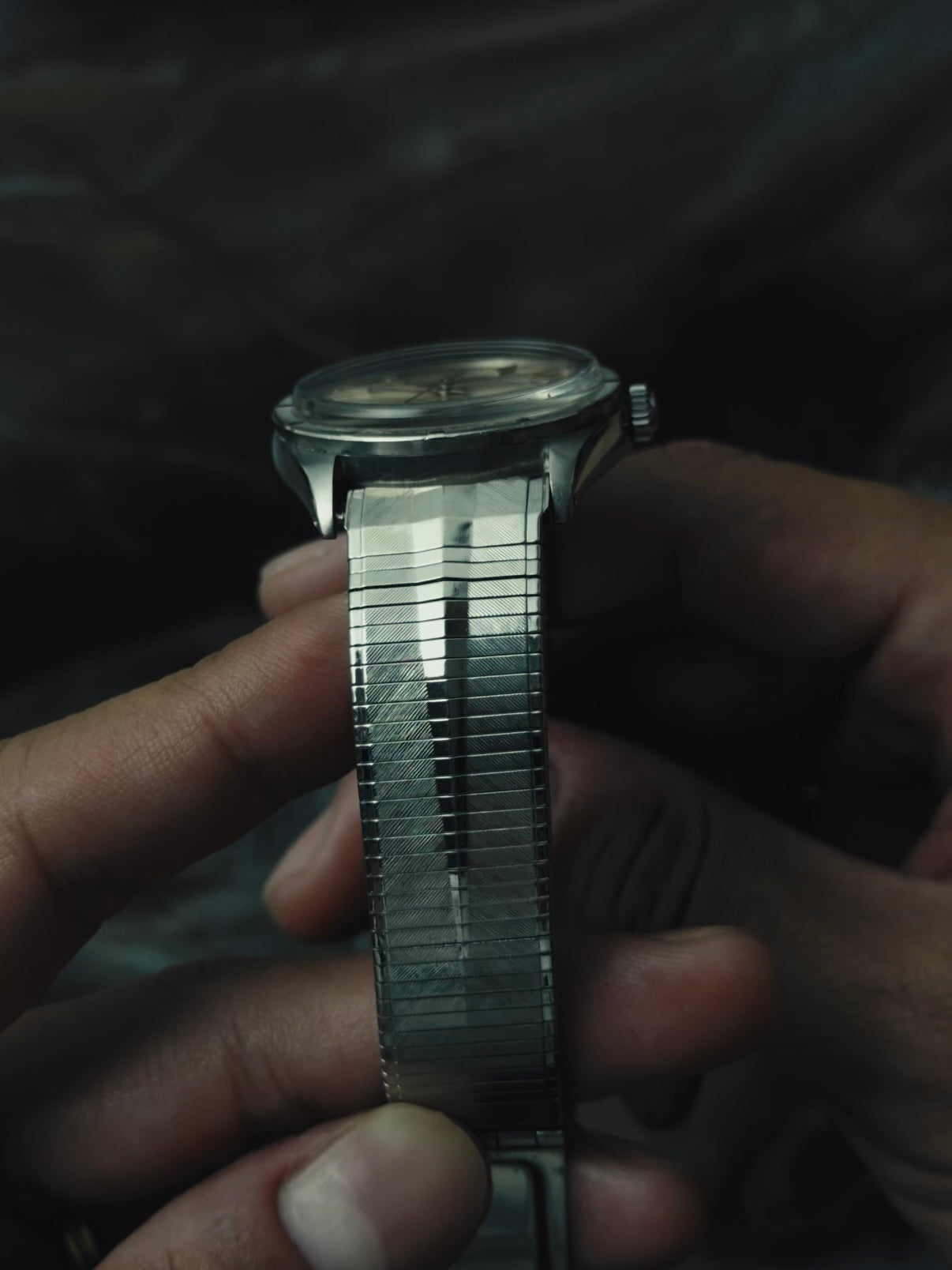 ROLEX Oyster Perpetual 1007 SS “PATINA DIAL” 1960-70s