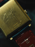Baume & Mercier Dual Time 18KSG Big Square Case 1970s｜ボーム＆メルシエ ヴィンテージ時計 - 23