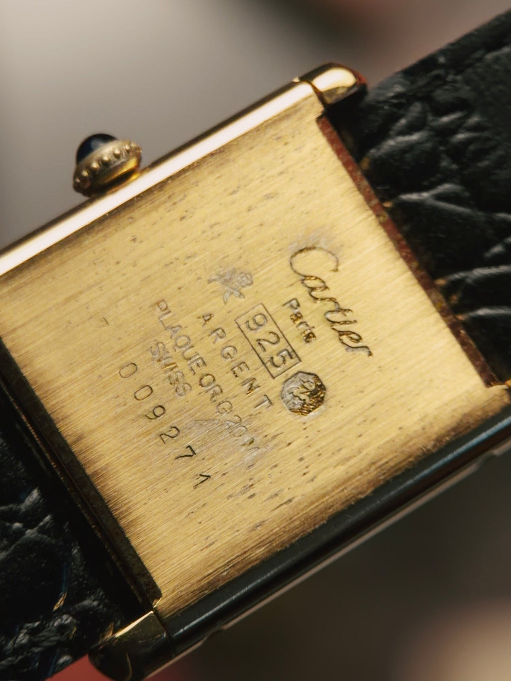 Cartier Must Tank Velmaile LM 1980s