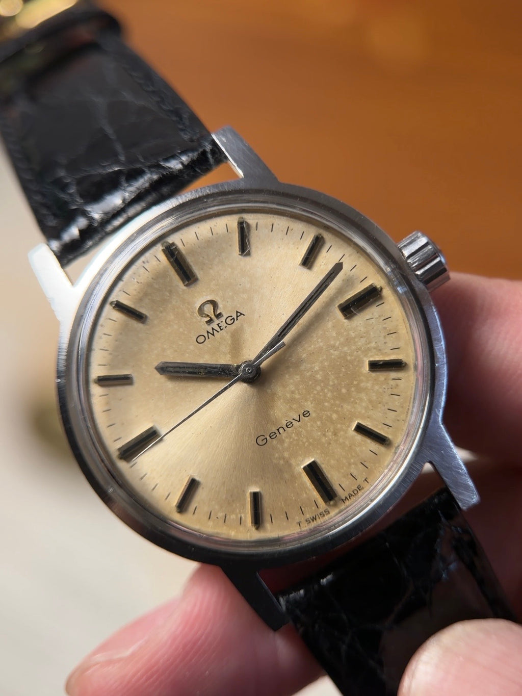 OMEGA Genéve “PATINA DIAL” 1970s