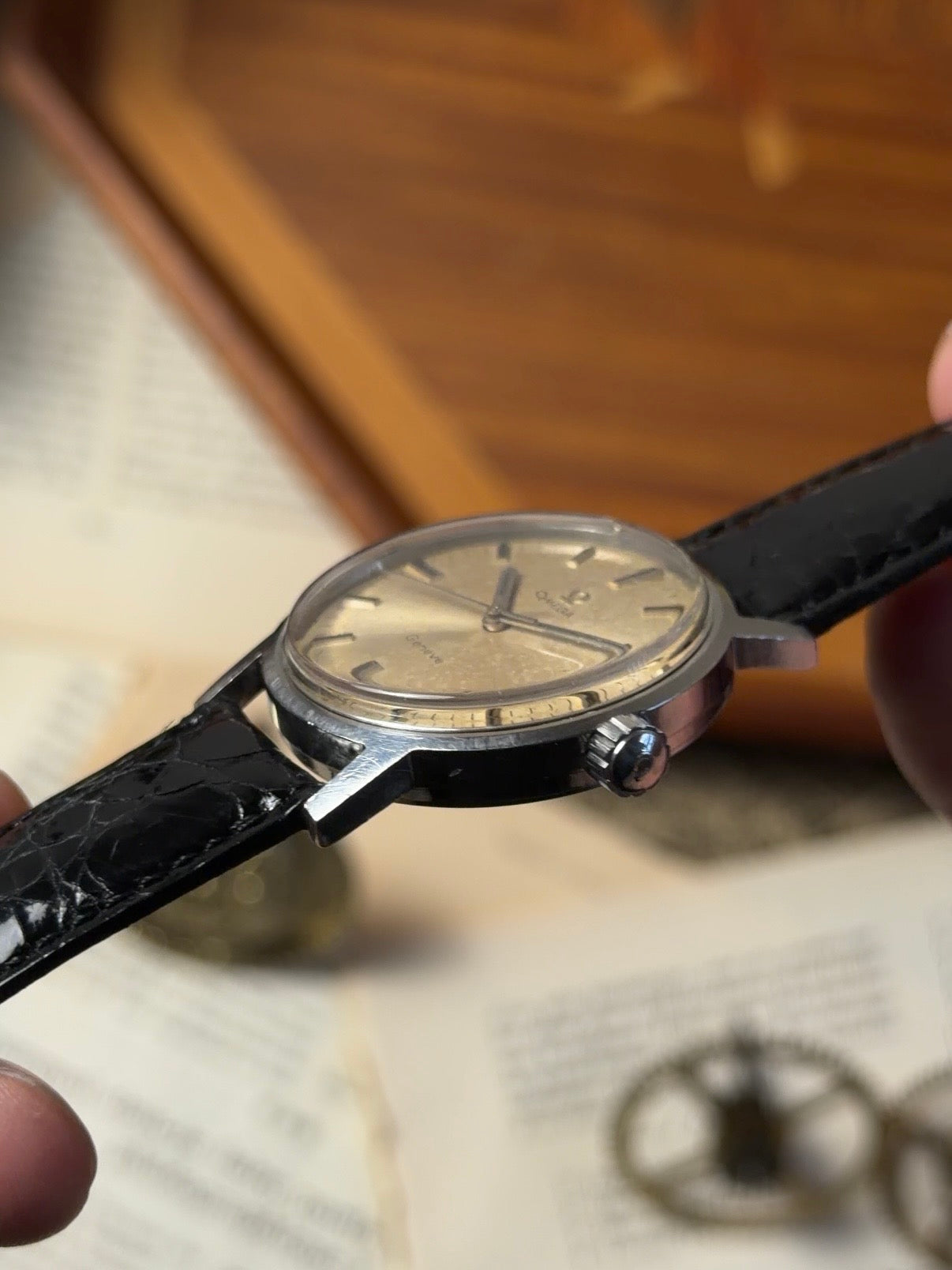 OMEGA Genéve “PATINA DIAL” 1970s