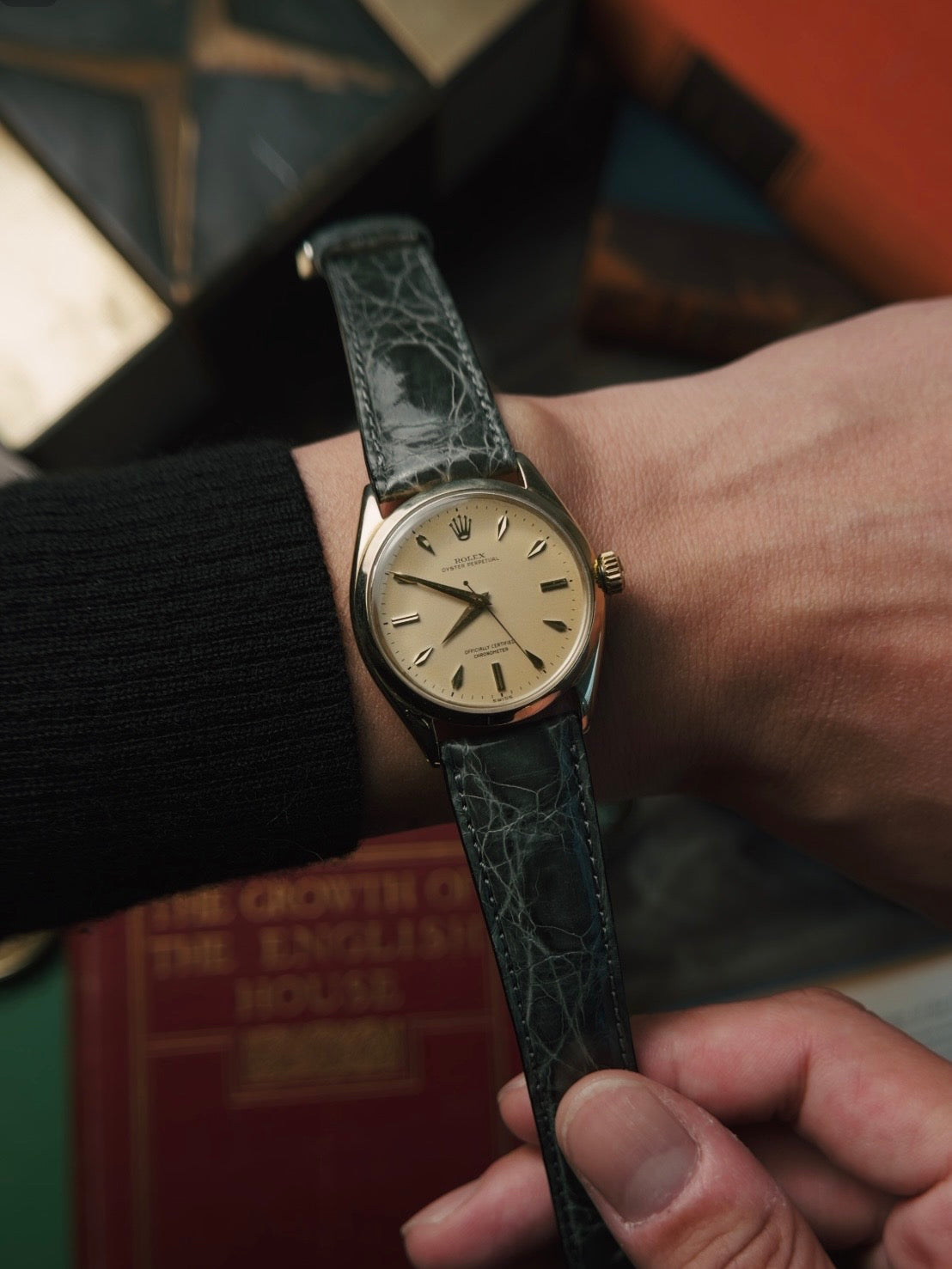 ROLEX 14K Oyster perpetual 1955s