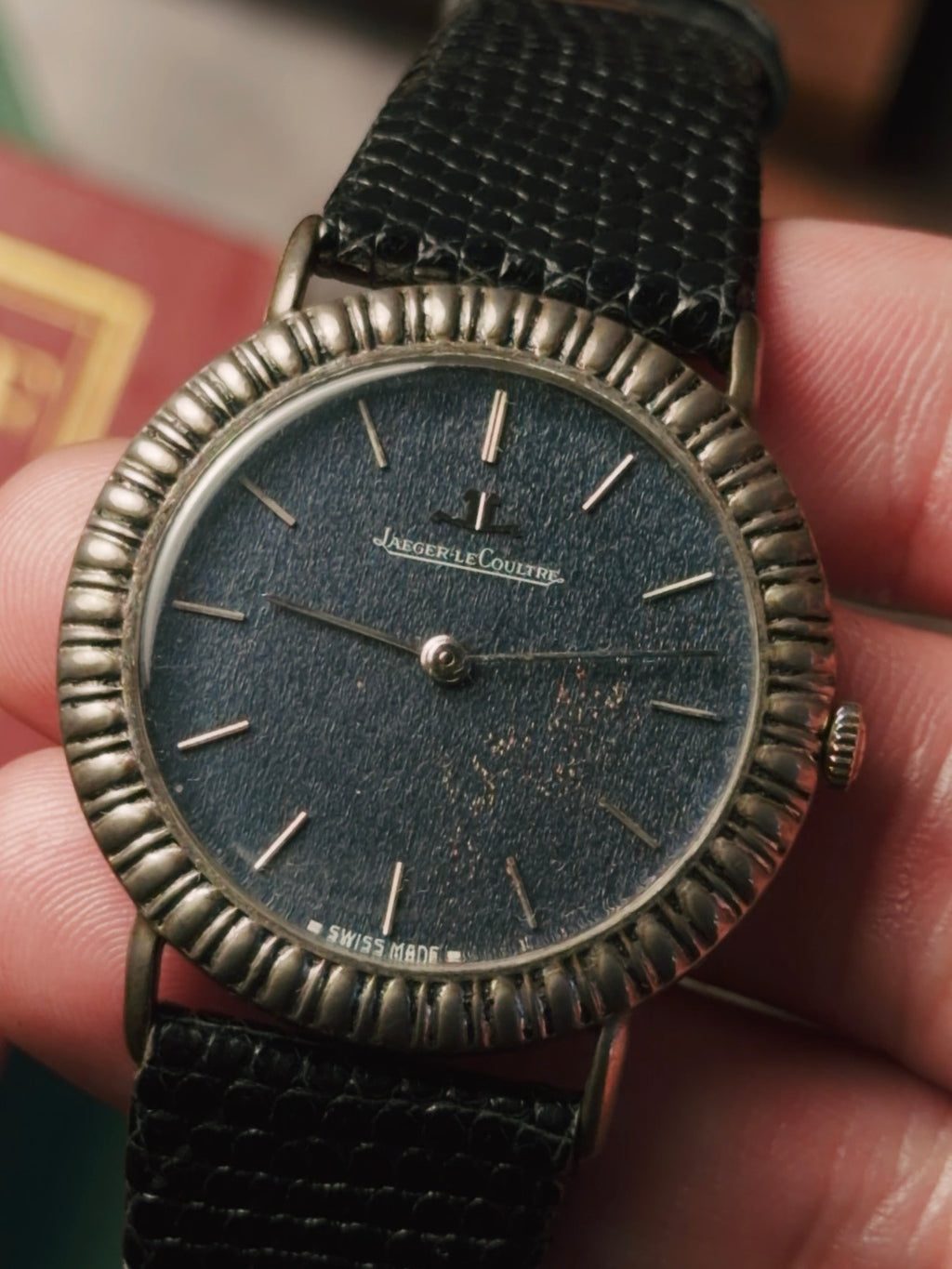 Jaeger-LeCoultre 0.800 Silver Round 1960s