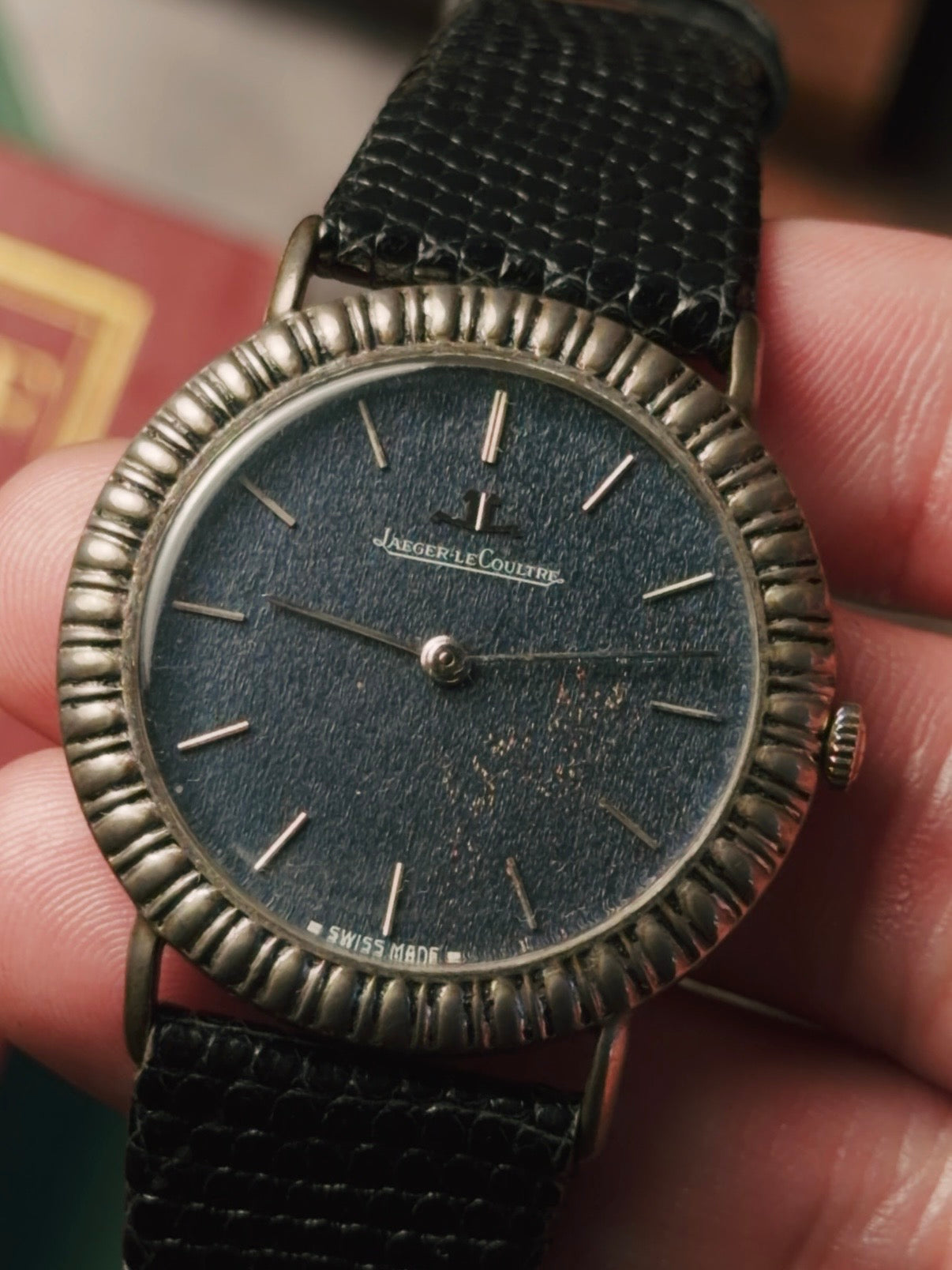 Jaeger-LeCoultre 0.800 Silver Round 1960s