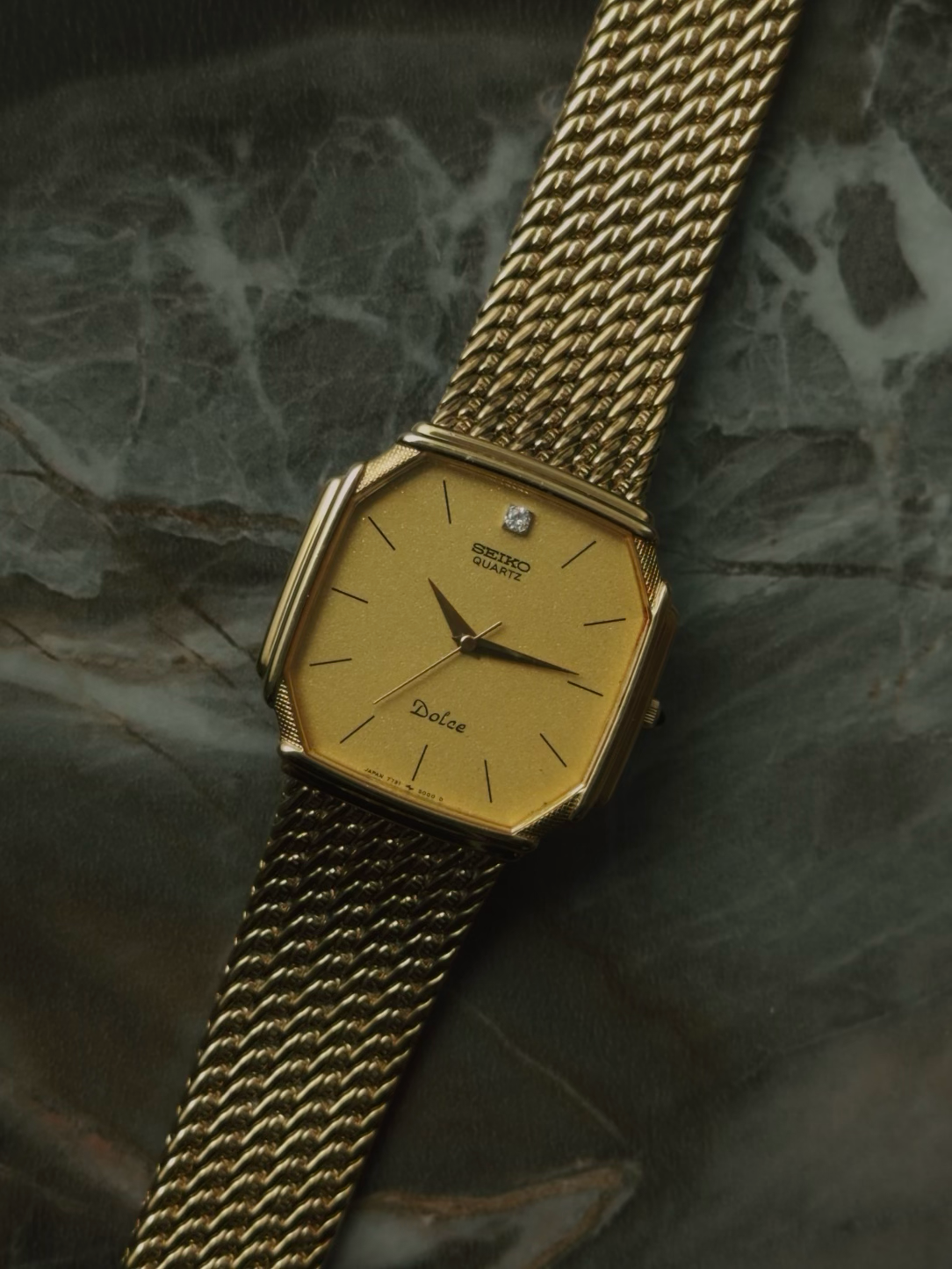 SEIKO Dolce GP 1P Crystal Quartz 1983s