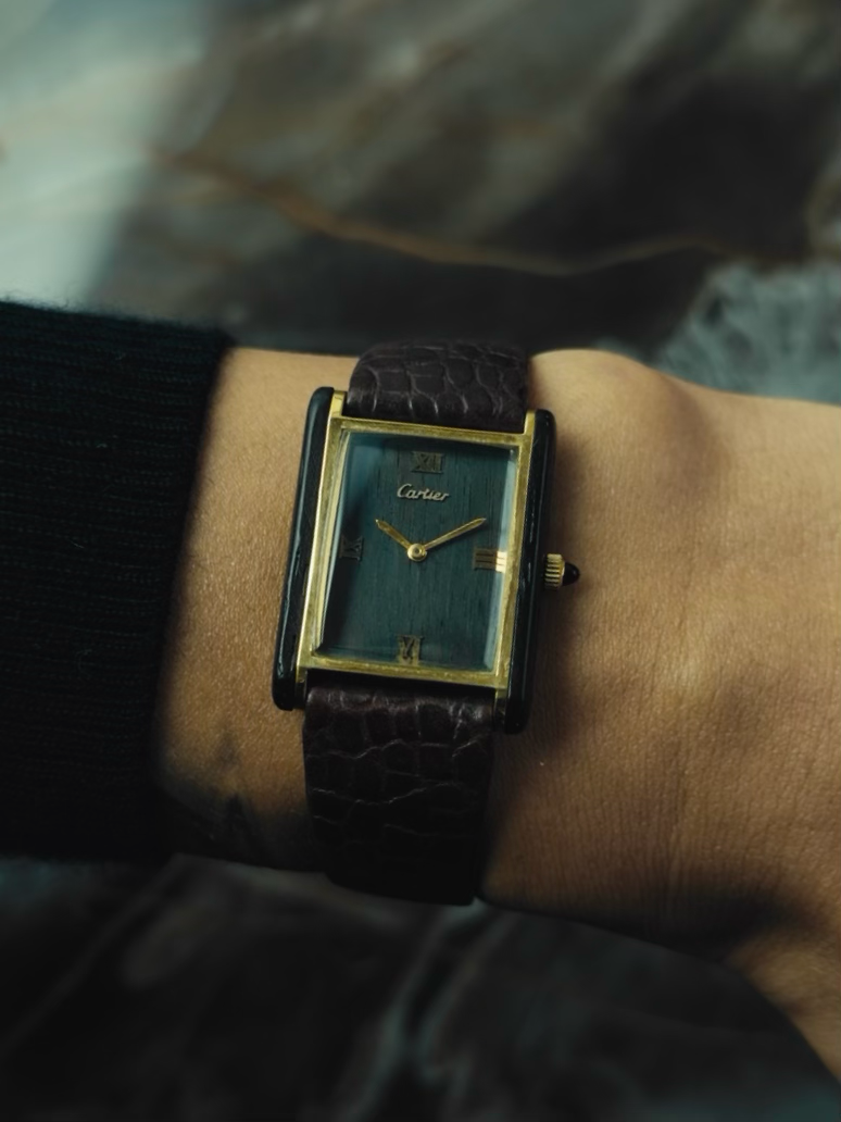 Cartier 20611 Wood Tank 1975s