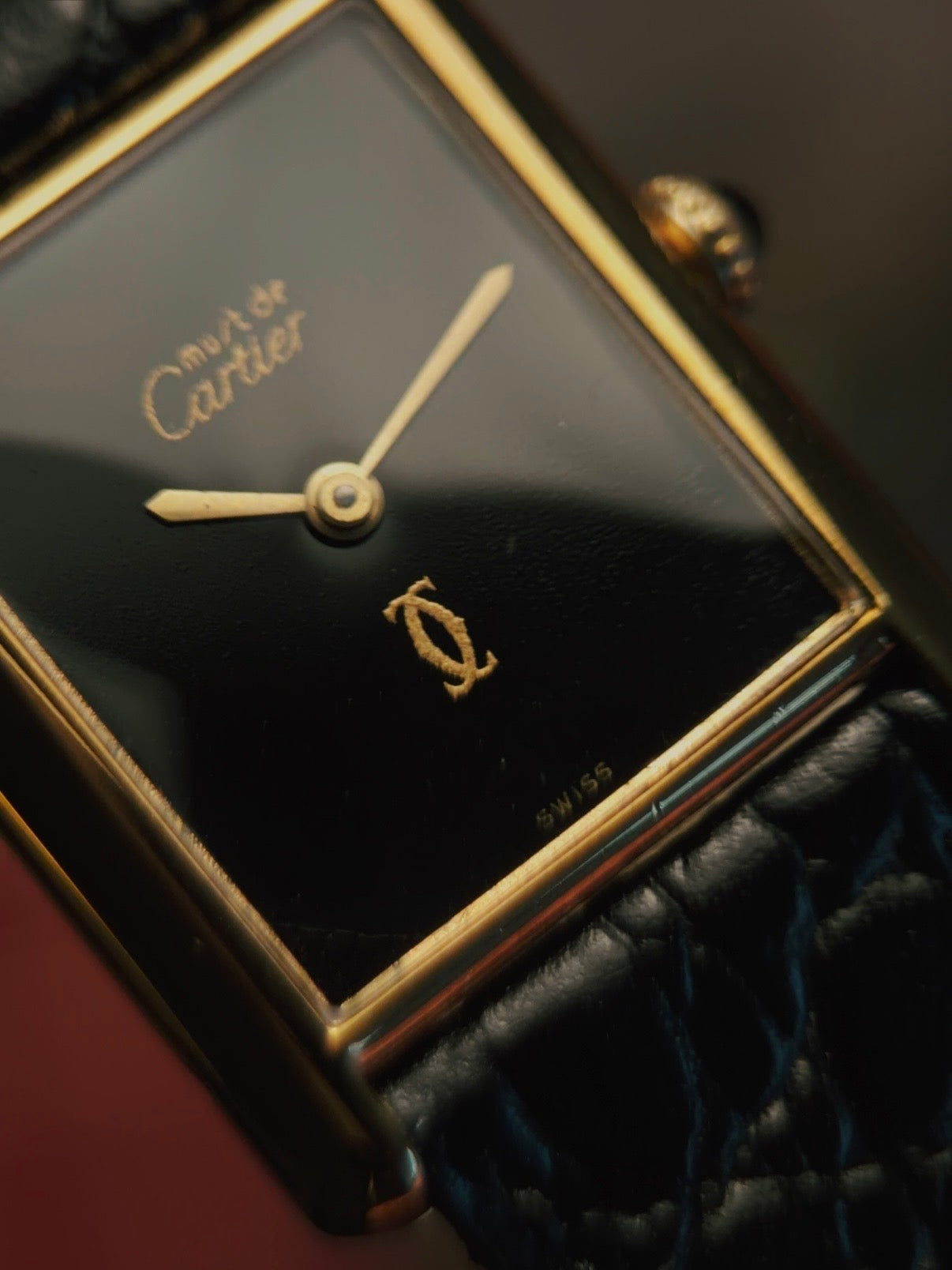 Cartier Must Tank Velmaile LM 1980s