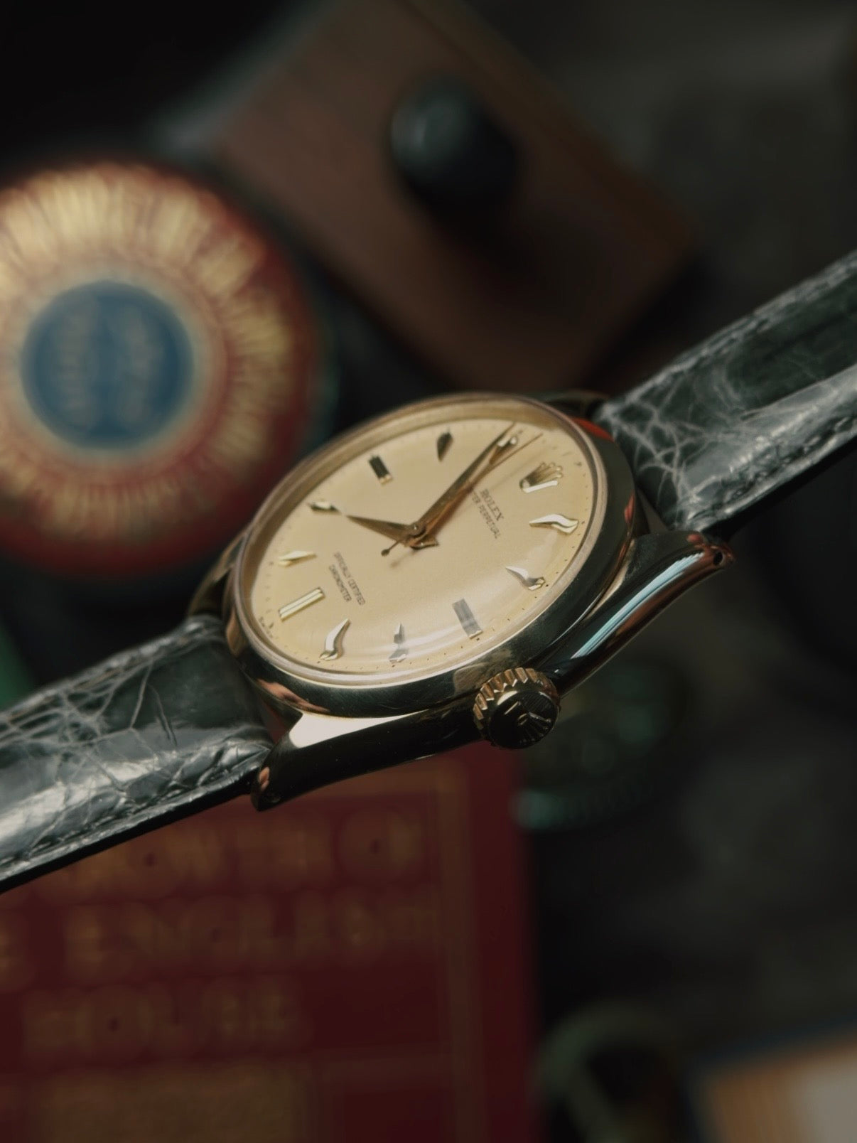 ROLEX 14K Oyster perpetual 1955s