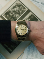 ROLEX 6422 Special Order Guilloché Dial 9K Gold 1959s