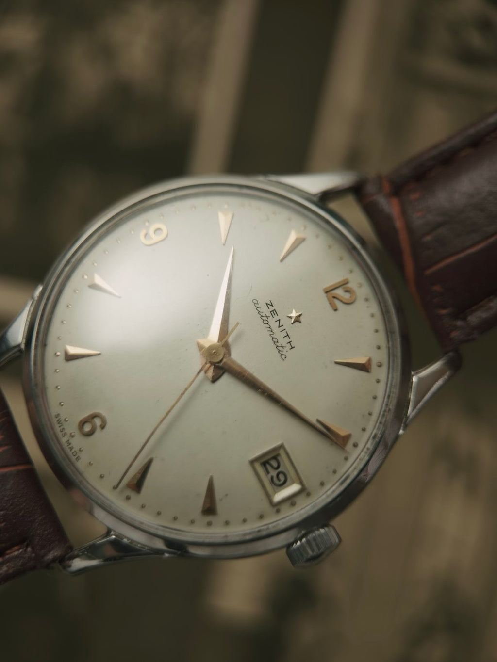 ZENITH Automatic Half Rotor SS 1960s