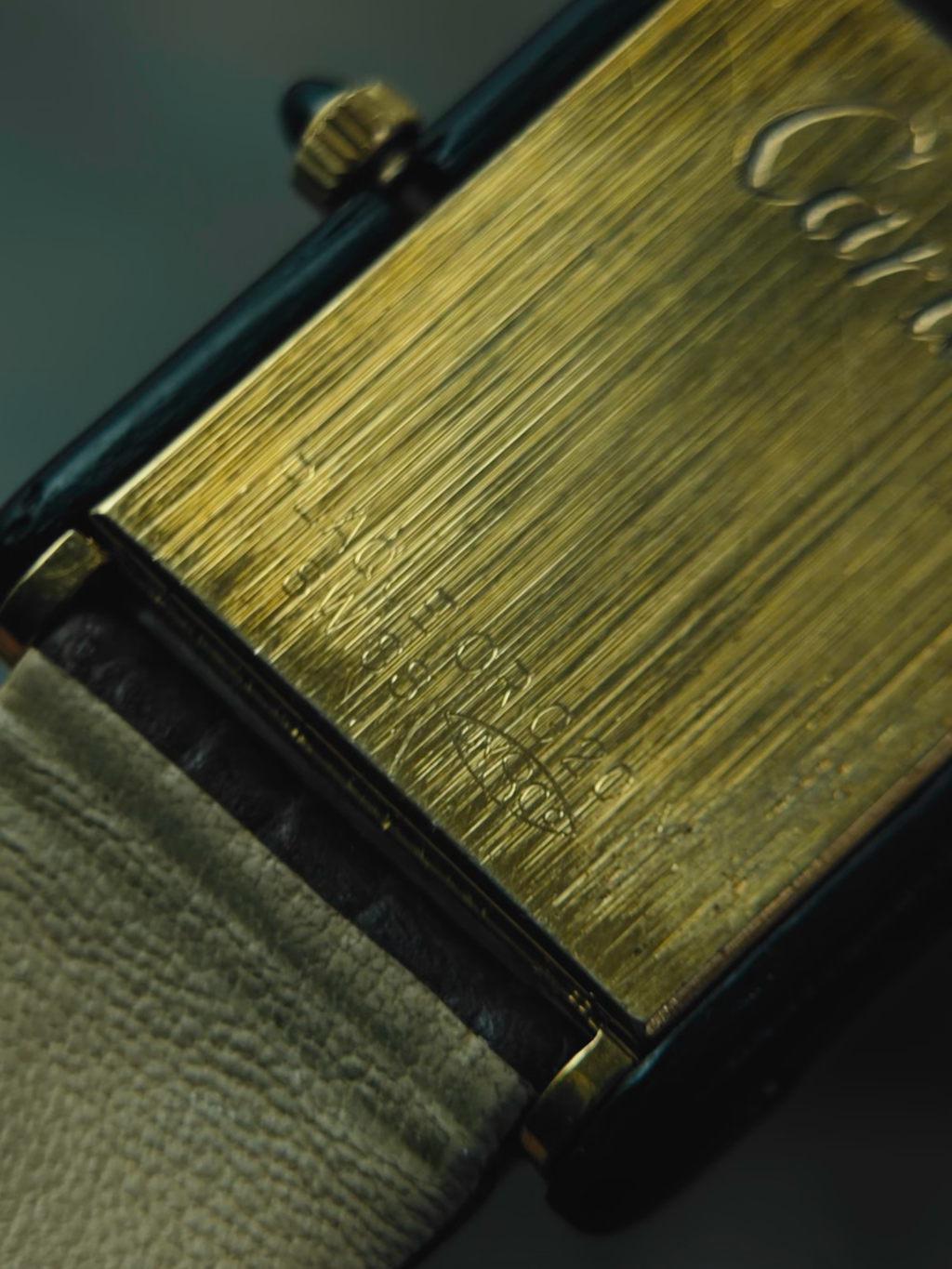 Cartier 20611 Wood Tank 1975s