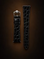 Crocodile Embossed Leather Watch Strap｜クロコダイル型押しレザー 時計ベルト 厚さ2mm