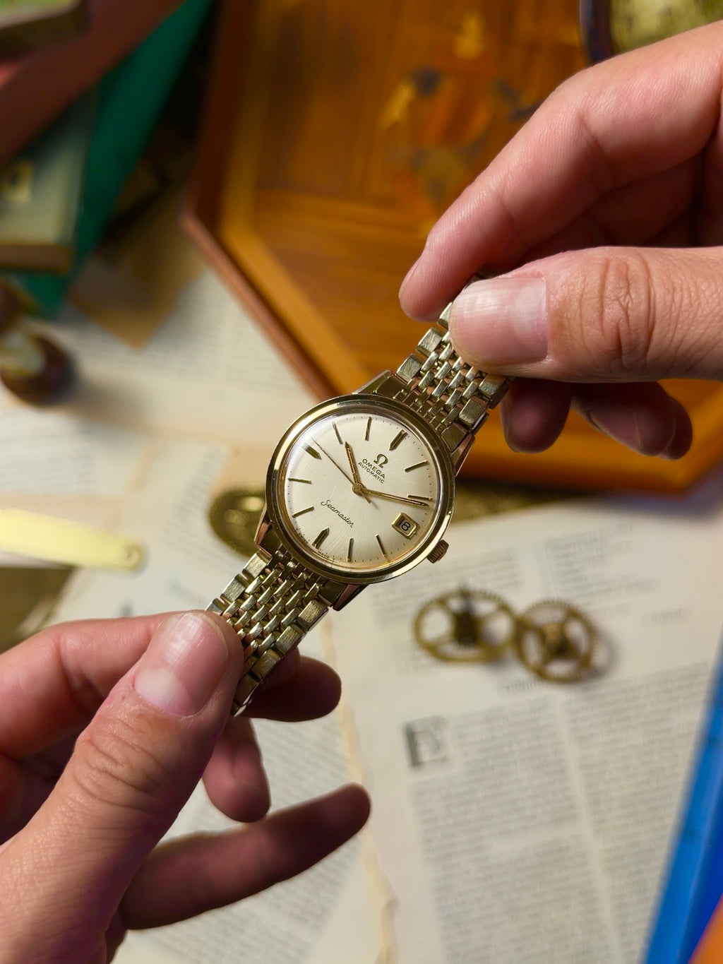 OMEGA Seamaster Automatic 14k Gold Filled 1960s