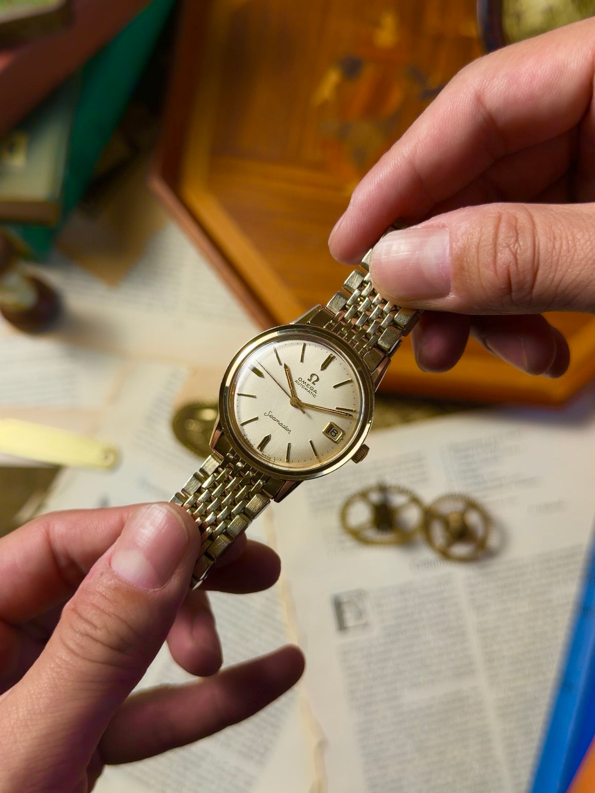 OMEGA Seamaster Automatic 14k Gold Filled 1960s