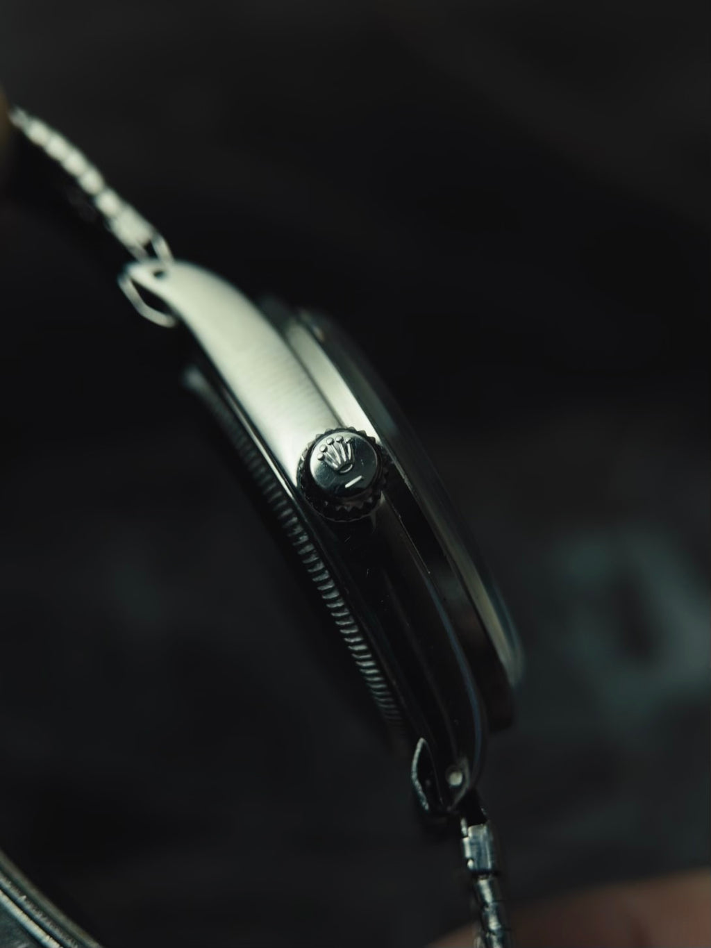ROLEX Oyster Perpetual 1007 SS “PATINA DIAL” 1960-70s