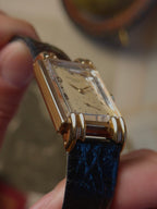 PATEK PHILIPPE 18k Rectangular 1942s