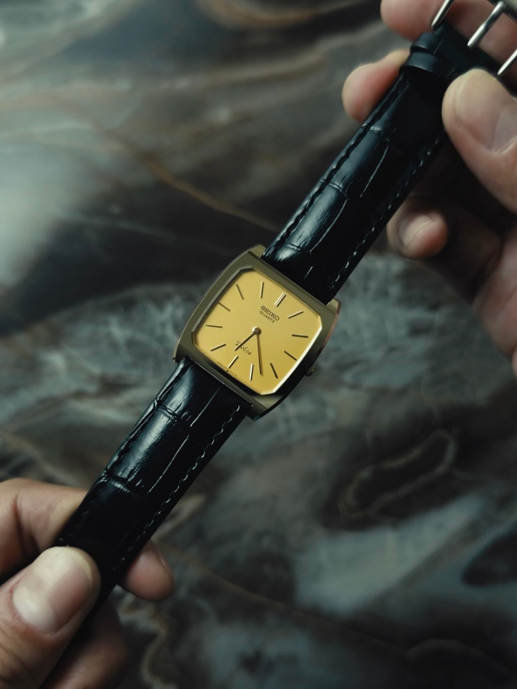 SEIKO GP Square Quartz 1981s