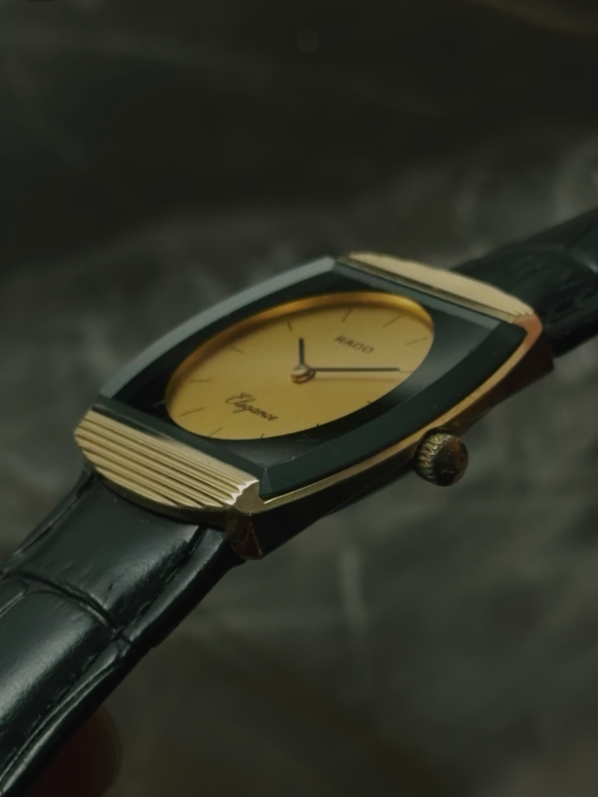 RADO Elegance GP Glass Top 1970s