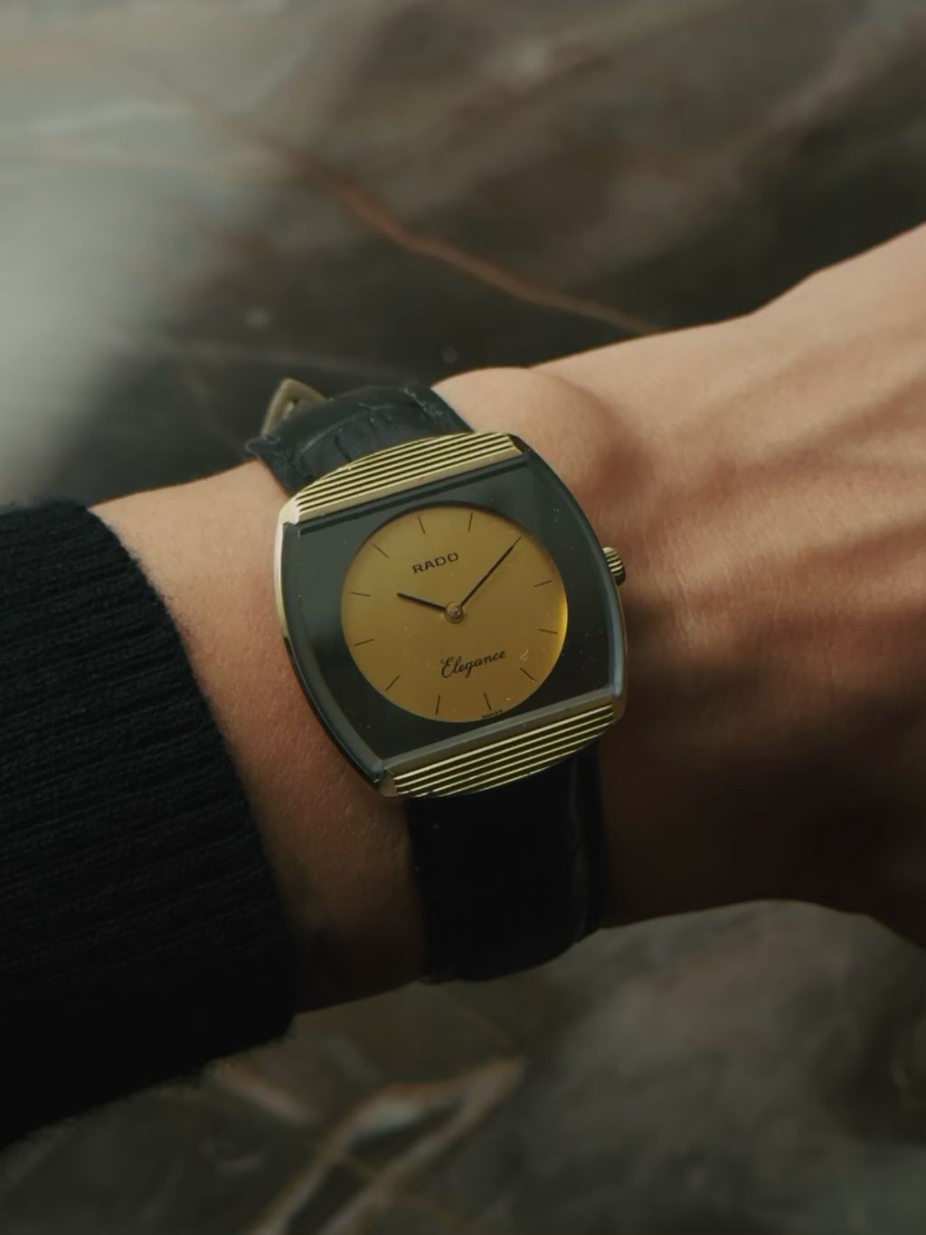 RADO Elegance GP Glass Top 1970s