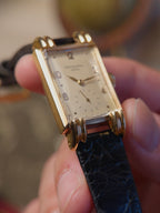 PATEK PHILIPPE 18k Rectangular 1942s