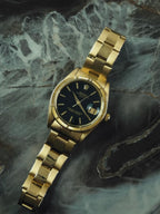 ROLEX Oyster Perpetual Date 1501 18k Yellow Gold 1964s