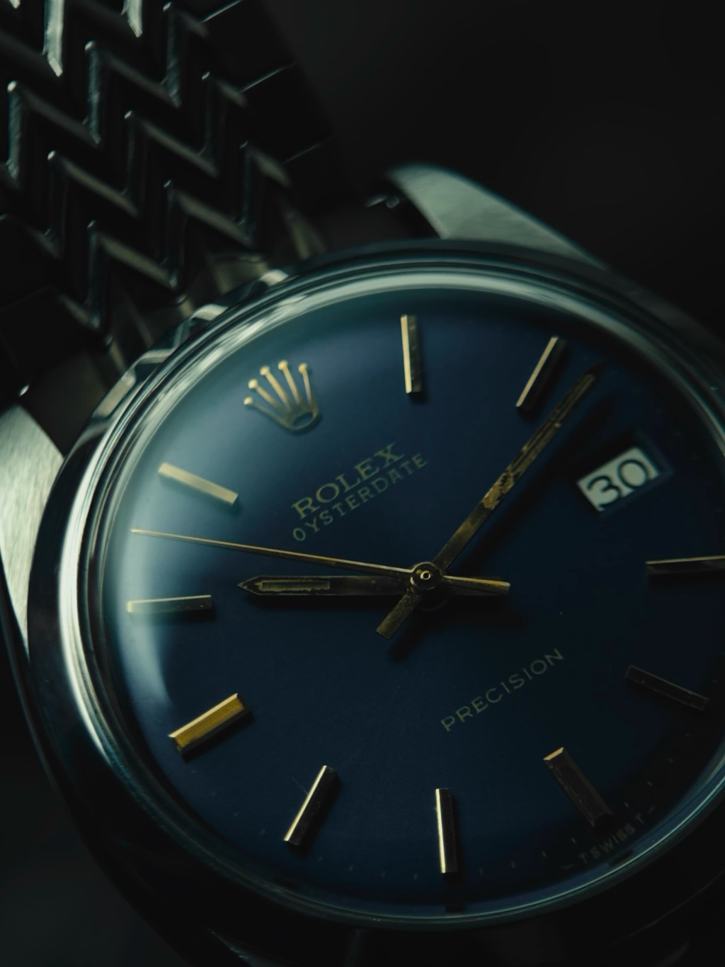 ROLEX Oysterdate Precision 6694 SS 1966s