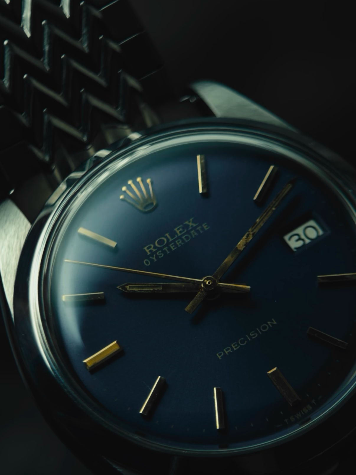 ROLEX Oysterdate Precision 6694 SS 1966s