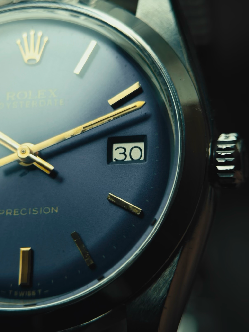 ROLEX Oysterdate Precision 6694 SS 1966s