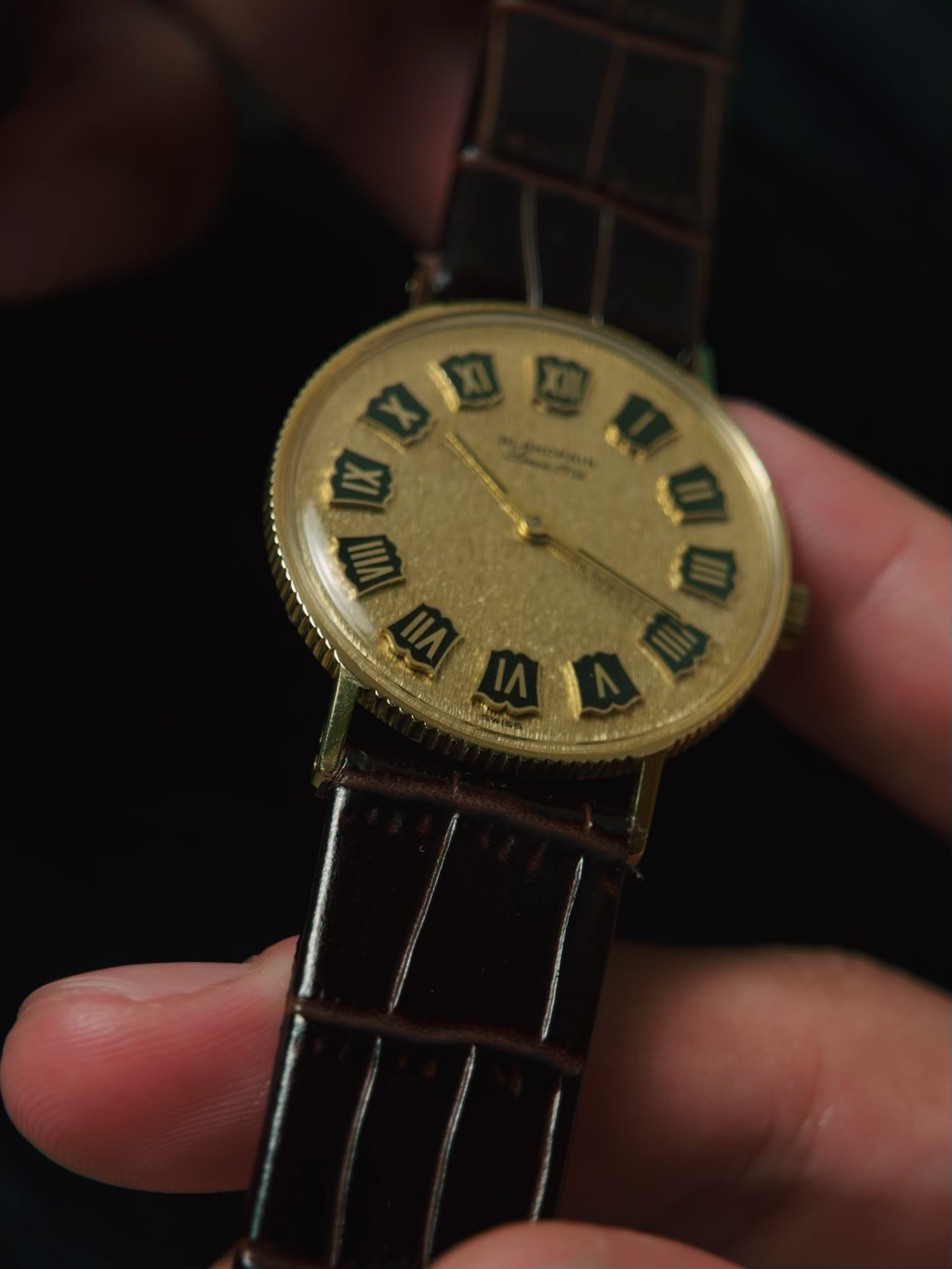 BLANCPAIN Ultra Slim 18k Yellow Gold 1970s