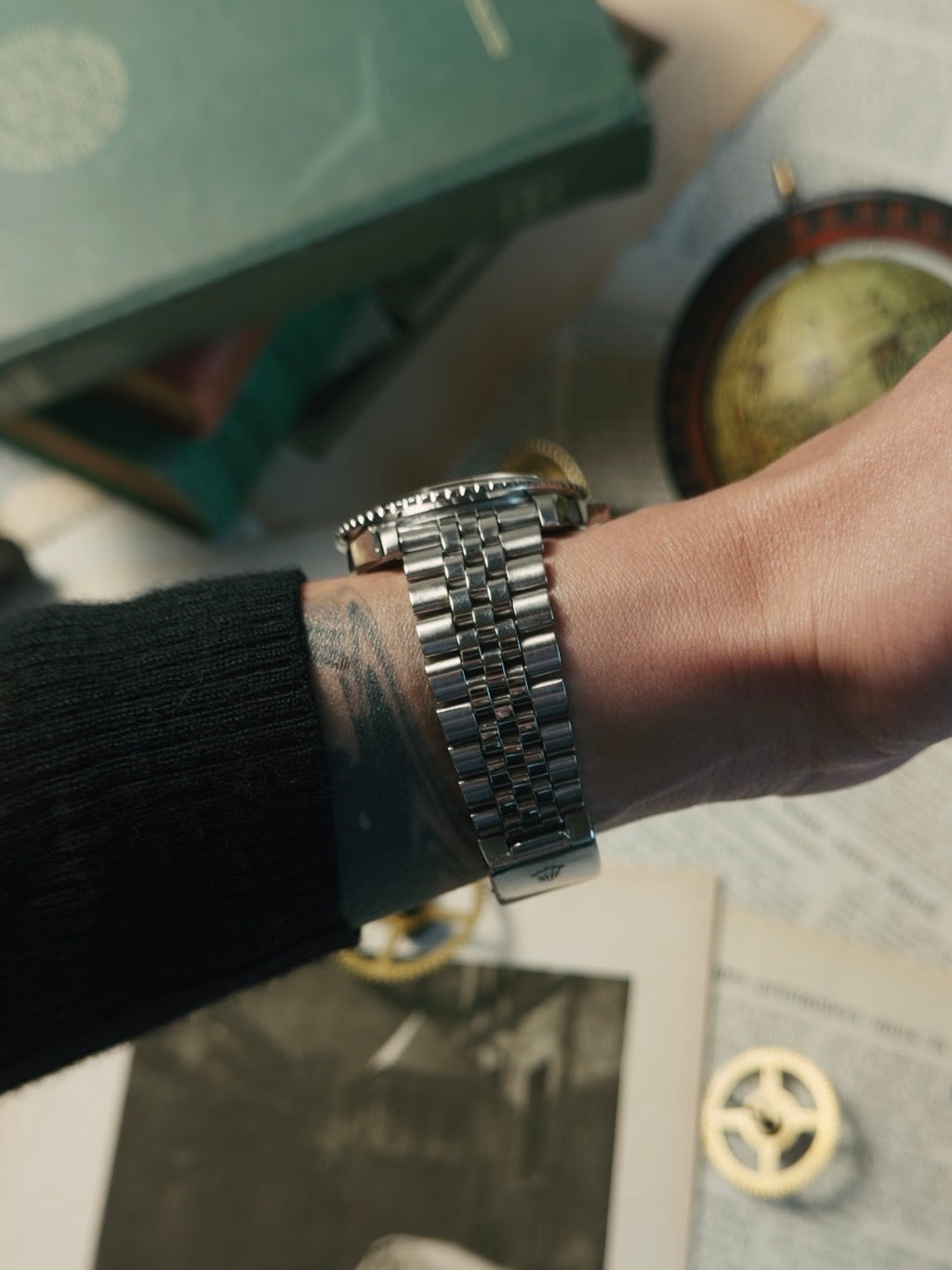 ROLEX SS “TIFFANY DIAL” Long E GMT Master 1968s