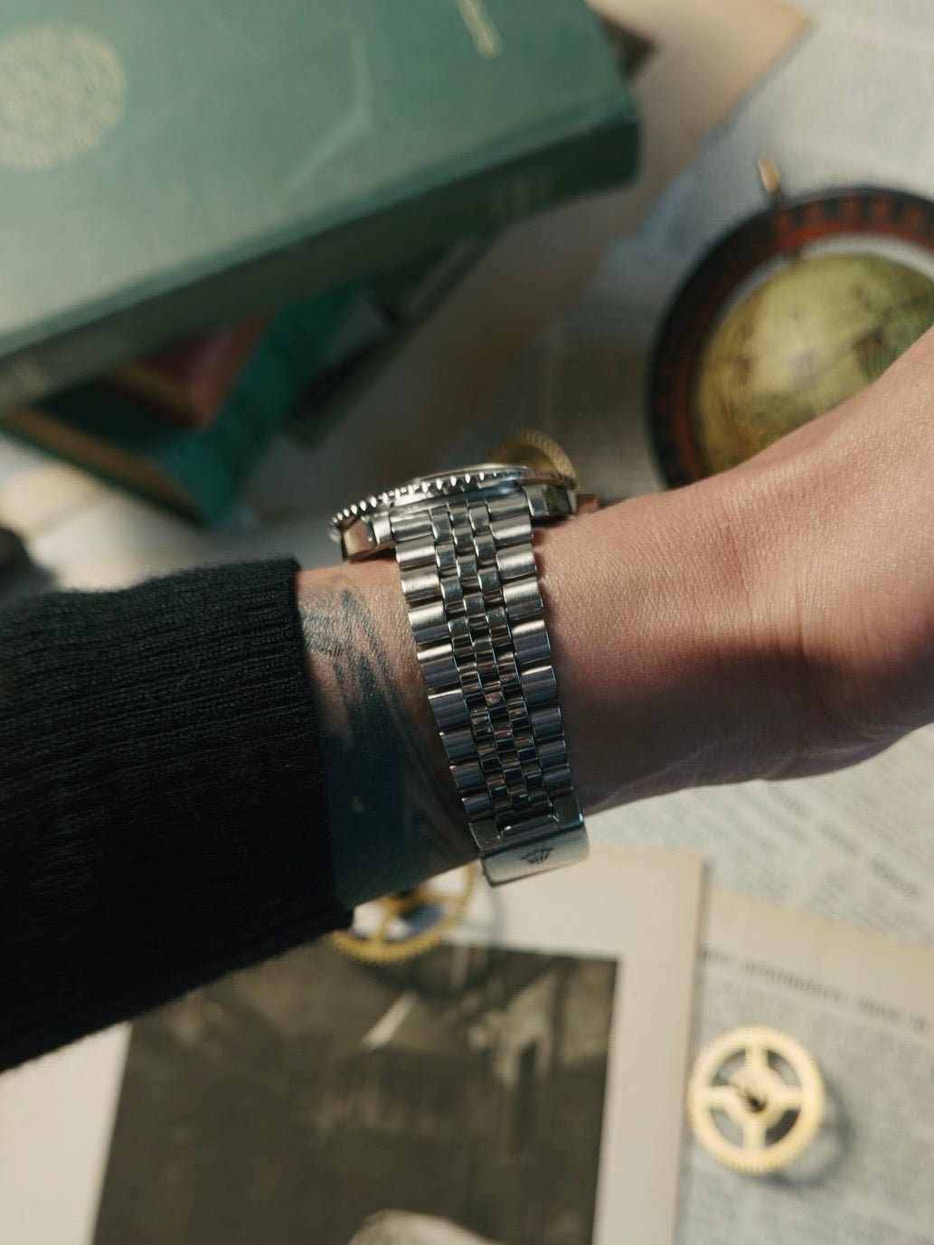 ROLEX SS “TIFFANY DIAL” Long E GMT Master 1968s