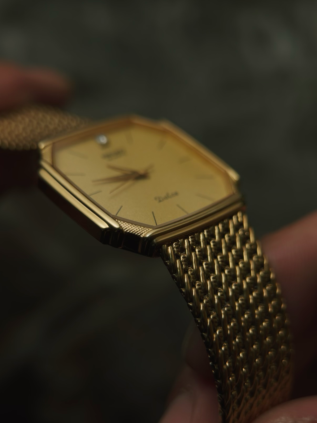 SEIKO Dolce GP 1P Crystal Quartz 1983s