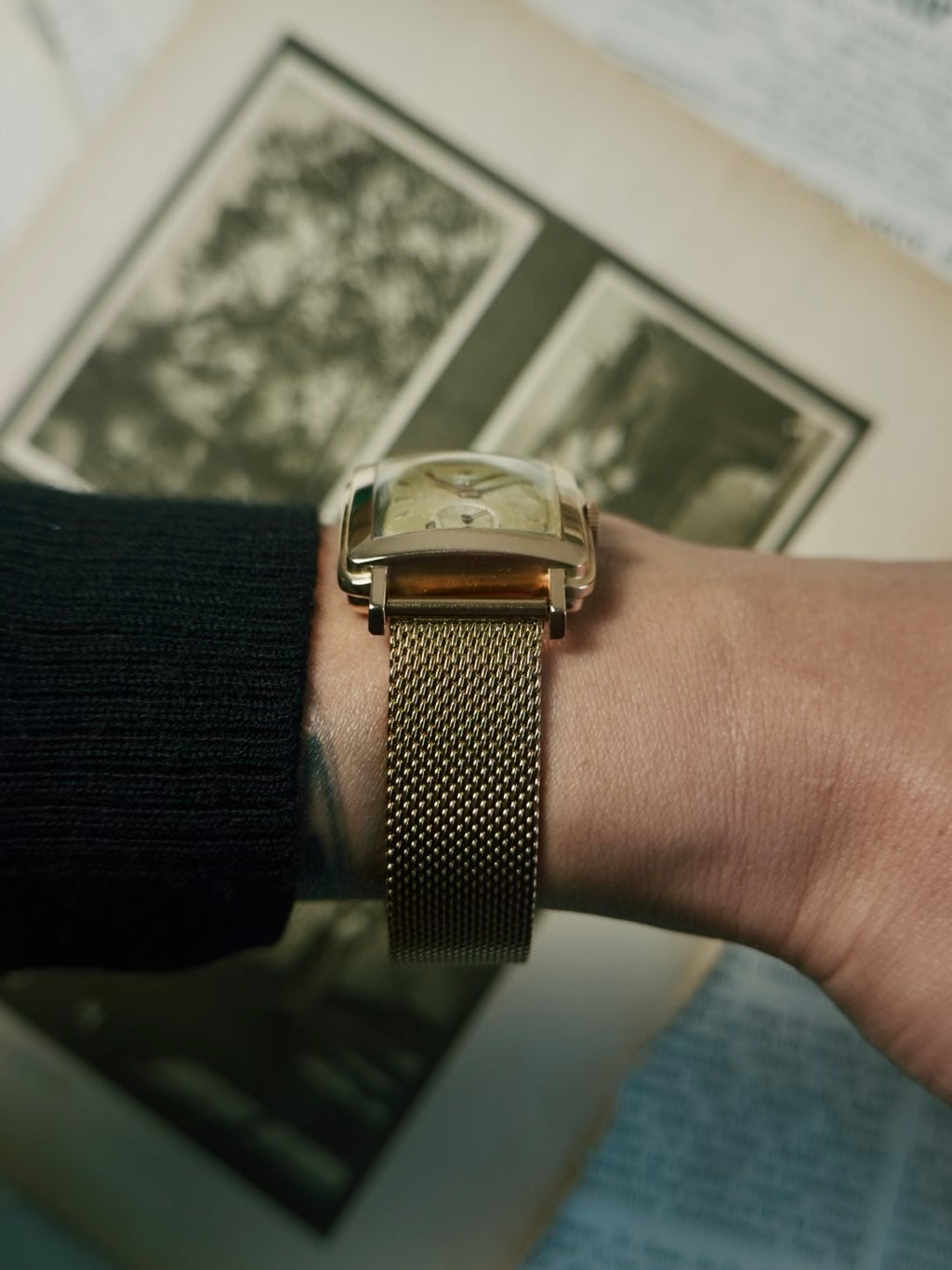 ROLEX  PERPETUAL BULGING BACK 18k Rose Gold 1950s