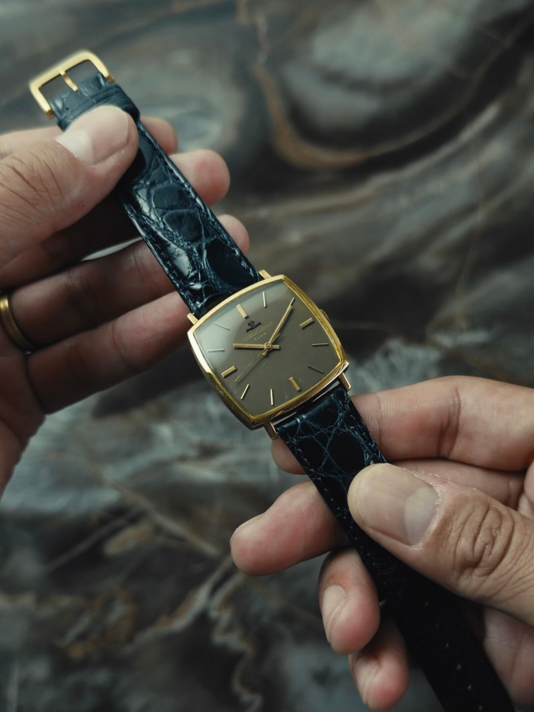 Jaeger-LeCoultre  18K Yellow Gold LECOULTRE CLUB