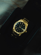 ROLEX Oyster Perpetual Date 1501 18k Yellow Gold 1964s