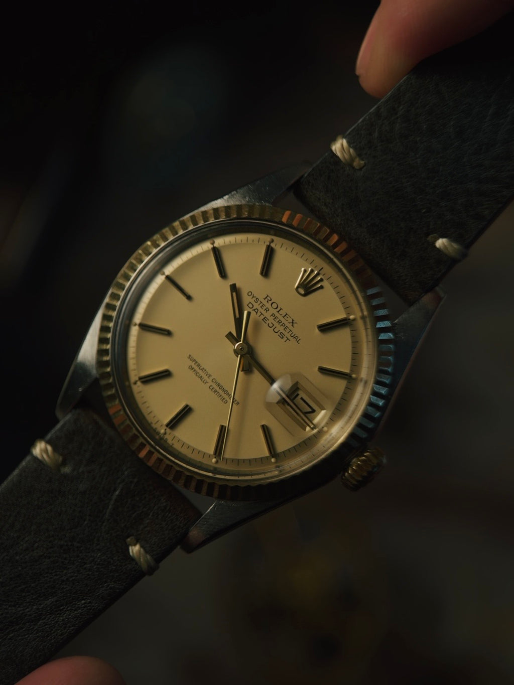 ROLEX Datejust Cream Dial 1971