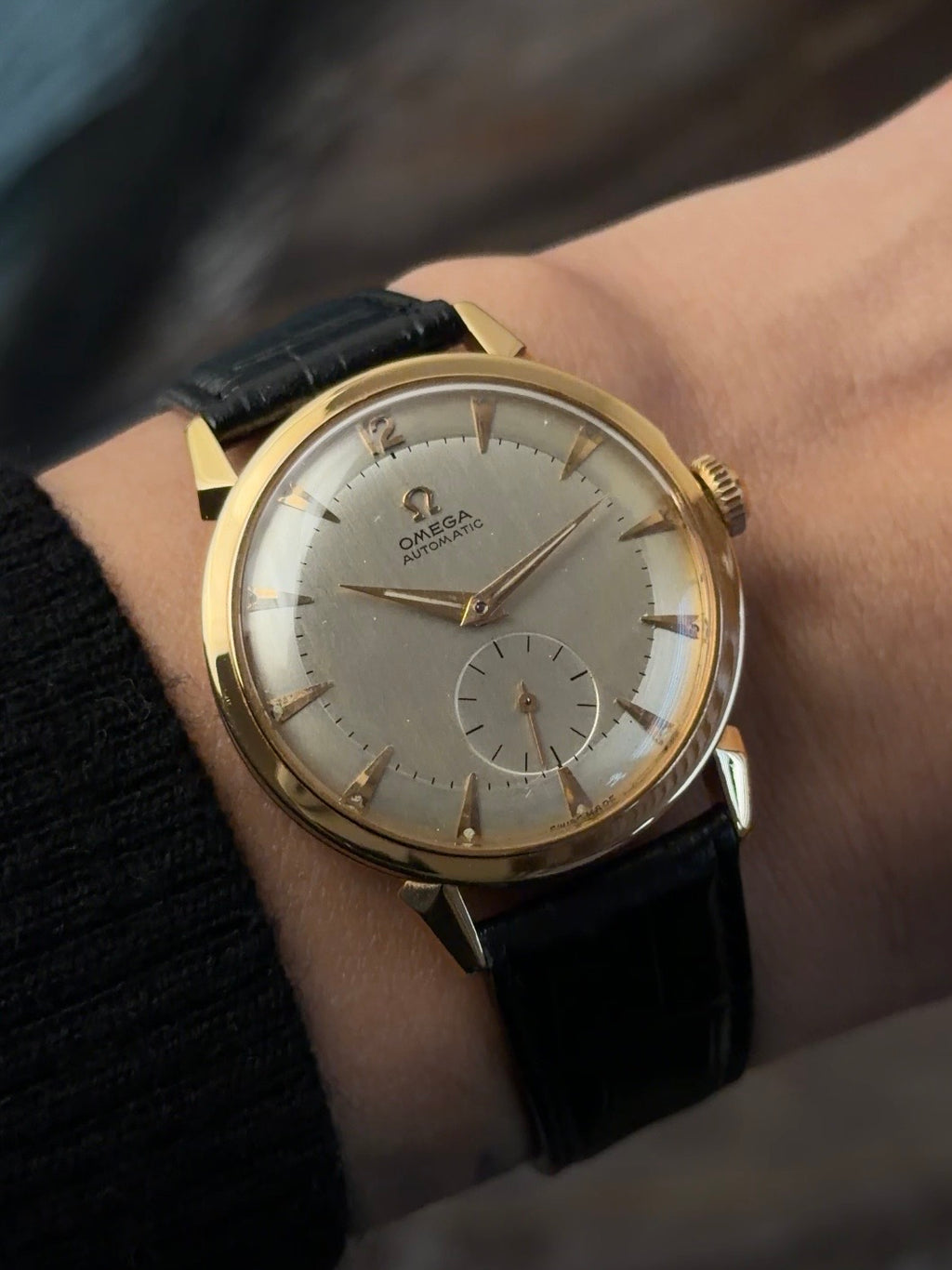 OMEGA 2709 18k Yellow Gold 1952s