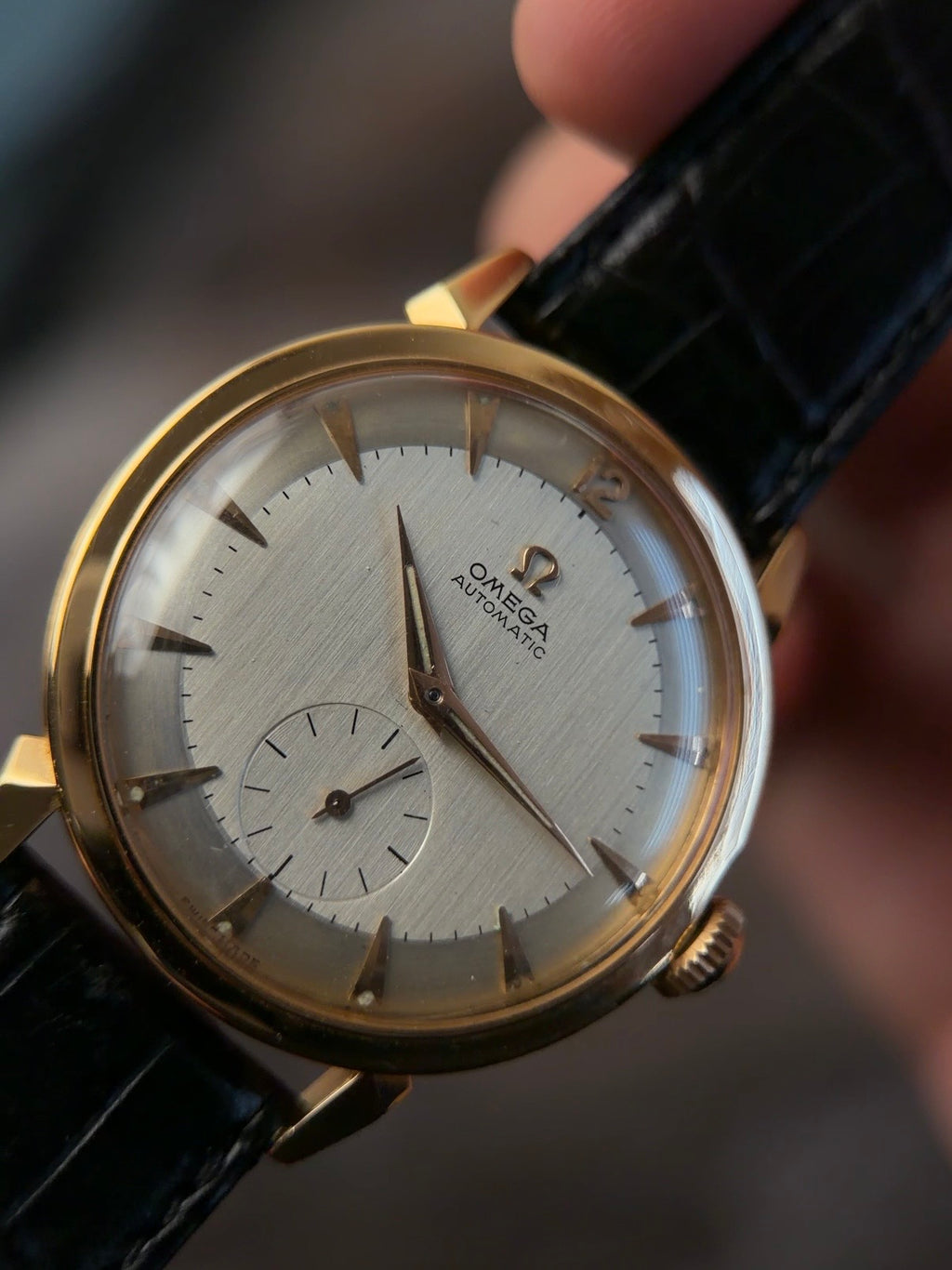 OMEGA 2709 18k Yellow Gold 1952s
