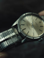 ROLEX Oyster Perpetual 1007 SS “PATINA DIAL” 1960-70s