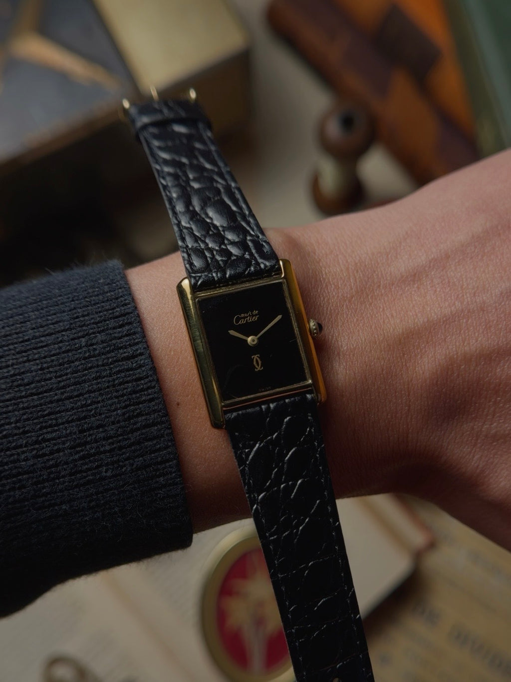 Cartier Must Tank Velmaile LM 1980s