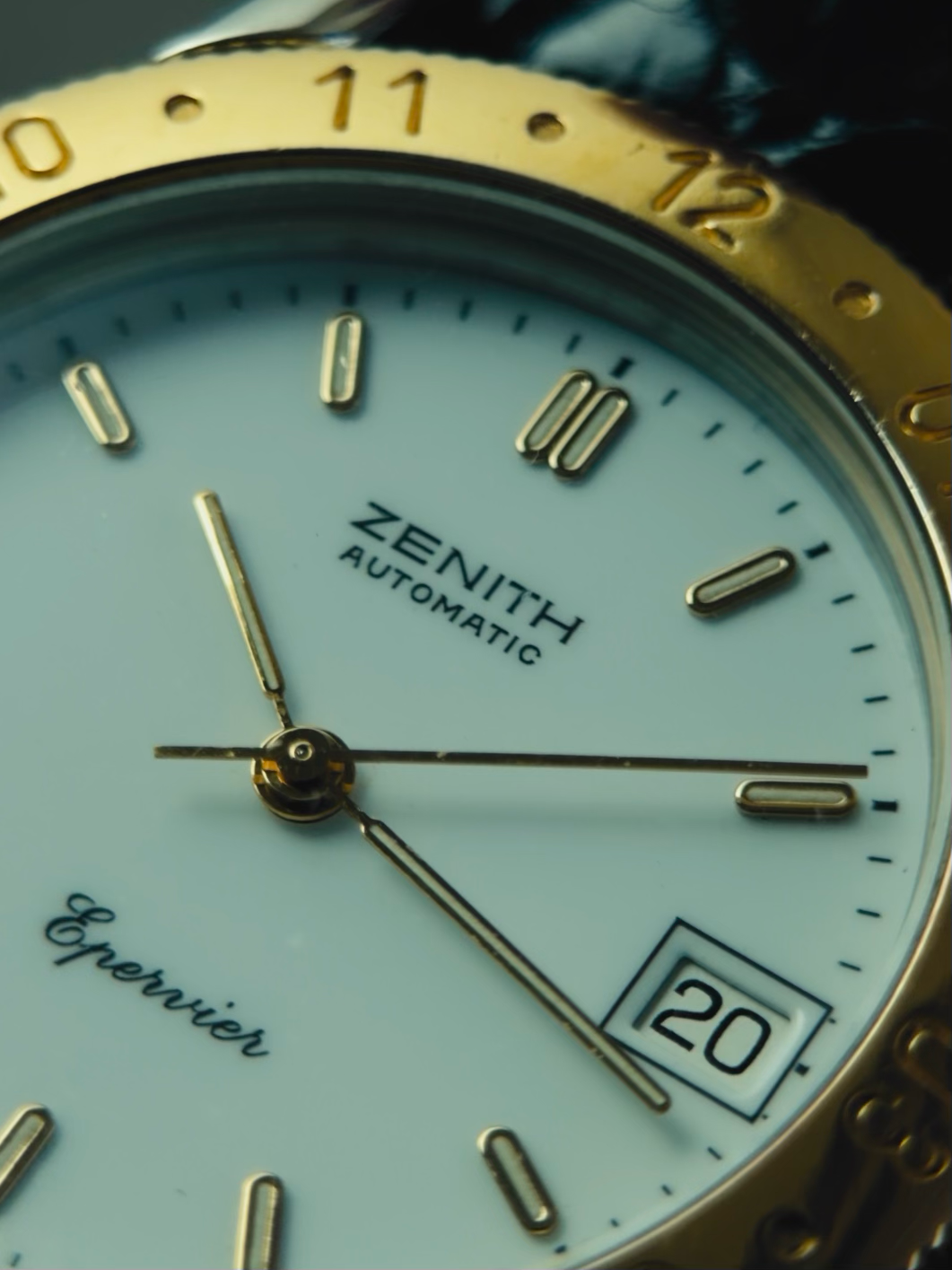 ZENITH エペルヴィエ 18Kゴールドベゼル 1990年代